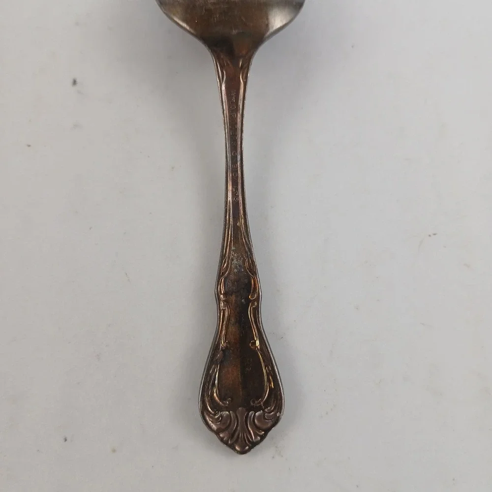 Vintage Wm. A.‎ Rogers Oneida Silverplate Chalice-Harmony Baby Spoon